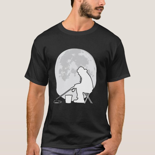 Månisisfiske T Shirt (Framsida)
