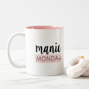 MANISK mugg för kaffe för MÅNDAG moderiktig
