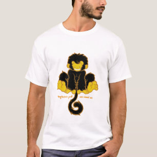 Manisk T-tröja för Mongoapa 4 T Shirt