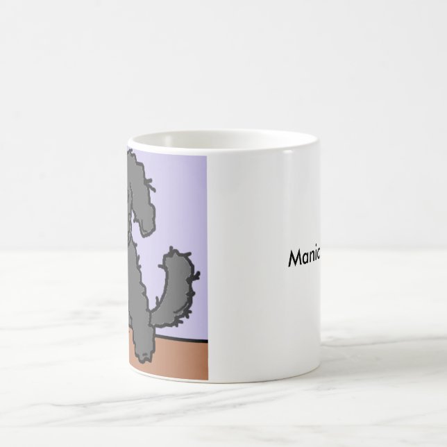 Manisk valpmugg kaffemugg (Center)