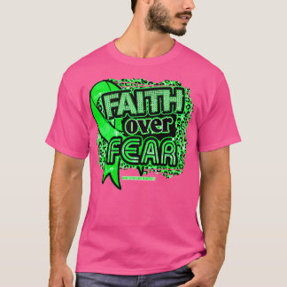Maniska depressionsmedvetande Band Faith over Fear T Shirt