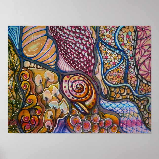 Maniskt glasaktigt poster (Framsidan)