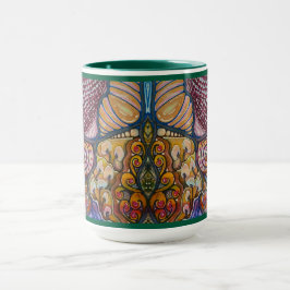 Maniskt polerat glas Mugg