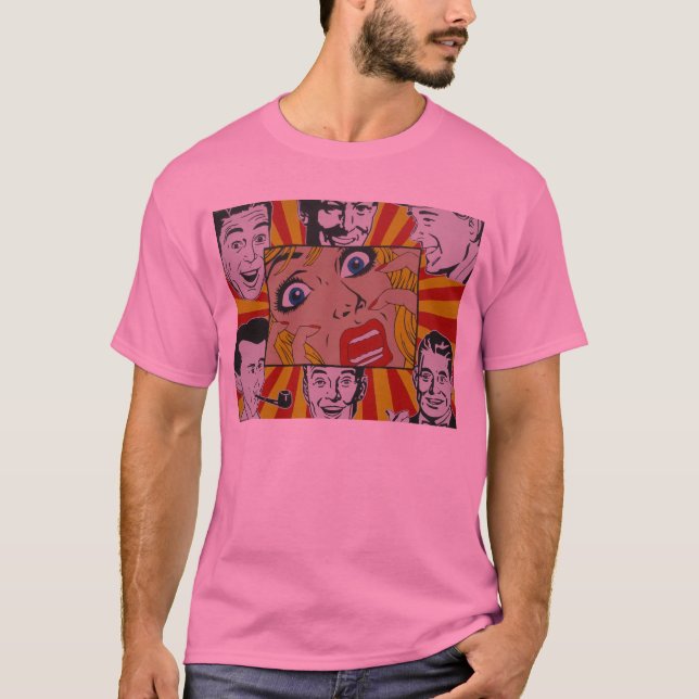 '' Maniskt '', Tee Shirt (Framsida)