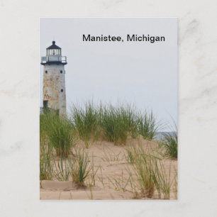 Manistee Lighthouse Vykort