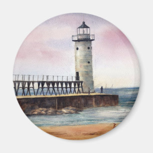 Manistee norr Pierhead tänder magneten Magnet