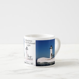 Manistee North Pierhead Light espresso mugg Espressomugg