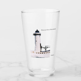 Manistee North Pierhead Light glass Glaskopp