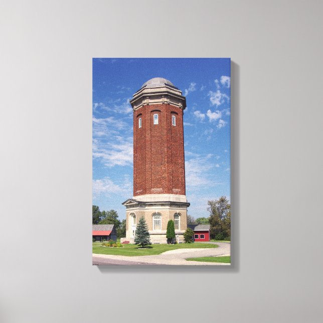 Manistique Water Tower canvastryck (Framsida)