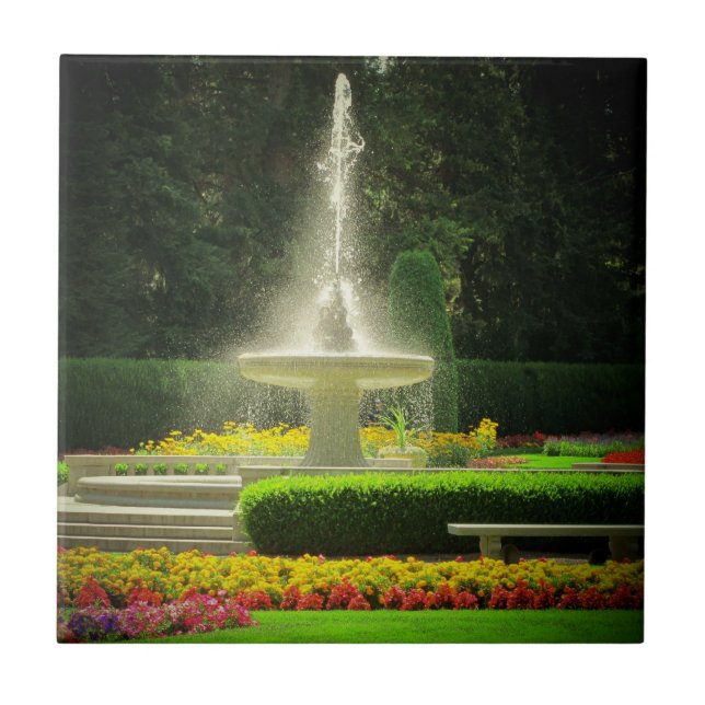 Manito vattenfontän kakelplatta (Framsidan)