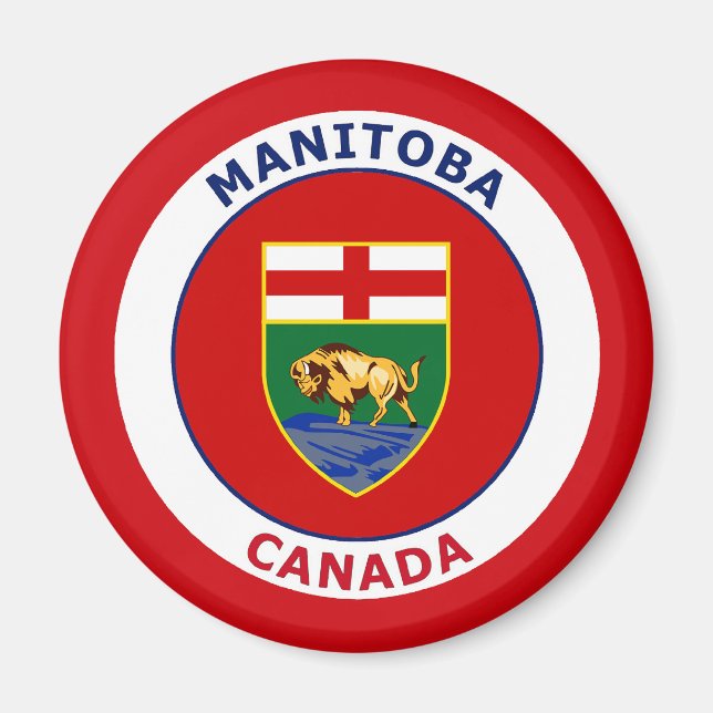 MANITOBA CANADA MAGNET (Framsidan)