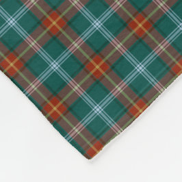 Manitoba Canada Tartan Fleecefilt