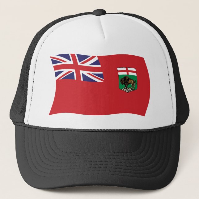 Manitoba Flagga Hat Keps (Framsida)