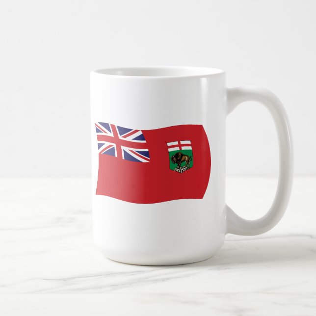 Manitoba Flagga Mugg (Höger)