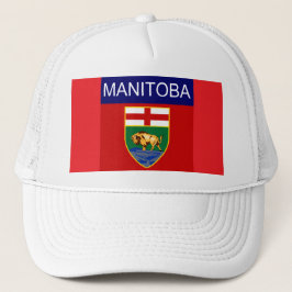 Manitoba Flagga Trucker Hatt Keps