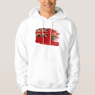 Manitoba flaggaHoodie Munkjacka