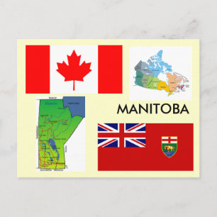 Manitoba, Kanada Vykort