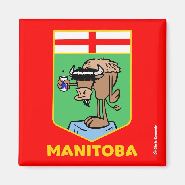 Manitoba magnet (Framsidan)