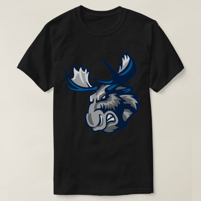 Manitoba Moose hockey, avgörande T Shirt (Design framsida)