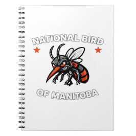 Manitoba National Bird Notizblock Anteckningsbok
