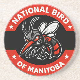 Manitoba Nationella Fågel Coasters Underlägg