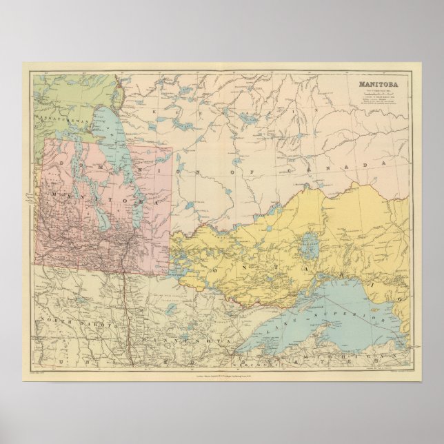 Manitoba Poster (Framsidan)