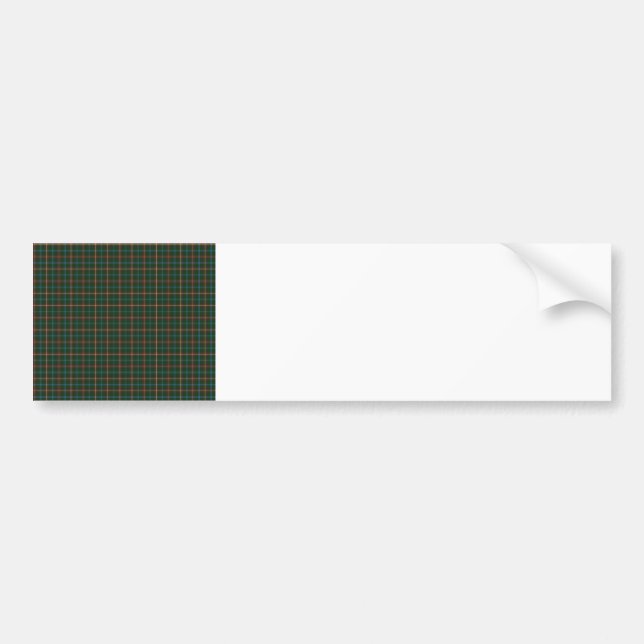 Manitoba tartan bildekal (Framsidan)