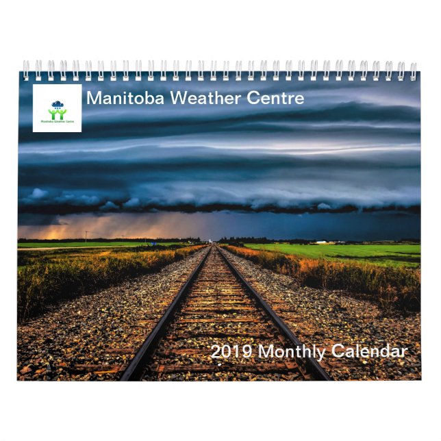 Manitoba väder centrerar - månadstidningkalendern kalender (Omslag)