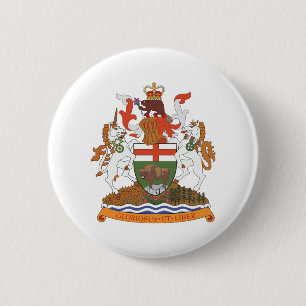 Manitoba vapensköld knapp