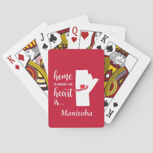 Manitobas hem är där hjärtat finns.. casinokort