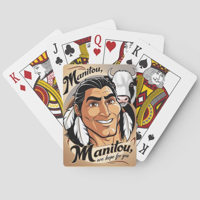 Manitou Casinokort (Baksidan)