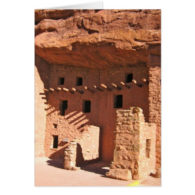 Manitou Cliff Dwellings Hälsningskort (Framsidan)
