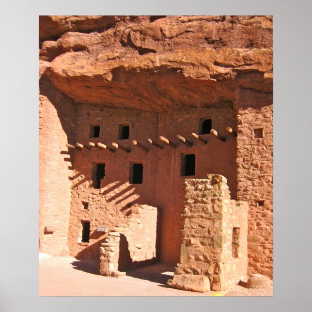 Manitou Cliff Dwellings Poster (Framsidan)