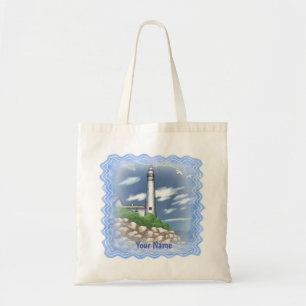 Manitou fyr tote bag tygkasse