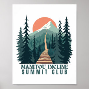 Manitou Incline Summit Club1  Poster