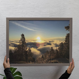 Manitou Incline Sunrise ovanför molnen Fototryck