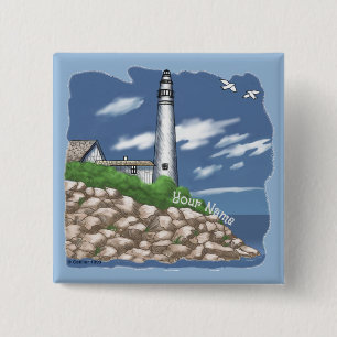 Manitou Lighthouse-knapp Knapp
