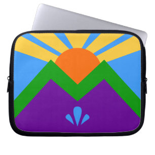 Manitou Vår Flagga Laptop sleeve