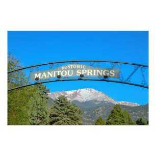 Manitou Vår, signera rampikepaket, Colorado Fototryck