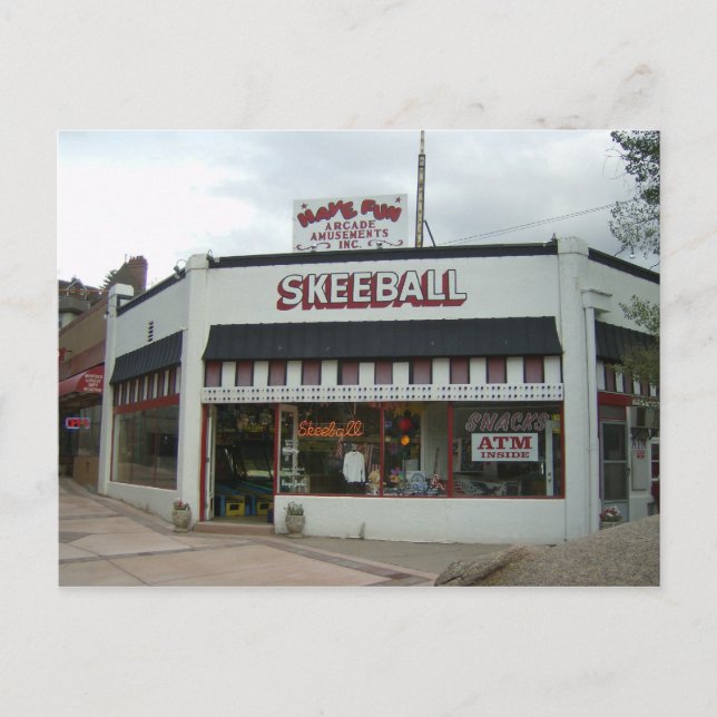 Manitou vårar, Colorado Vykort (Framsida)