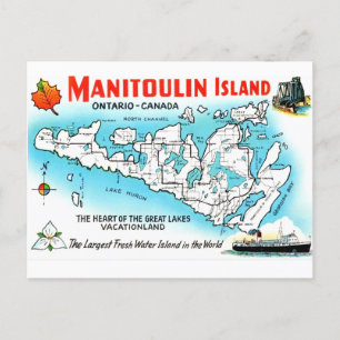 Manitoulin Island Kanada Vykort