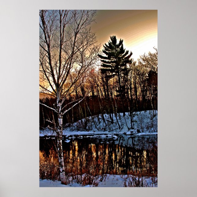 Manitowish Winter Poster (Framsidan)