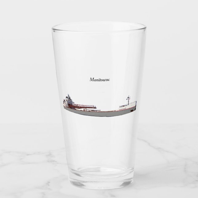 Manitowoc-glas Glaskopp (Framsida)