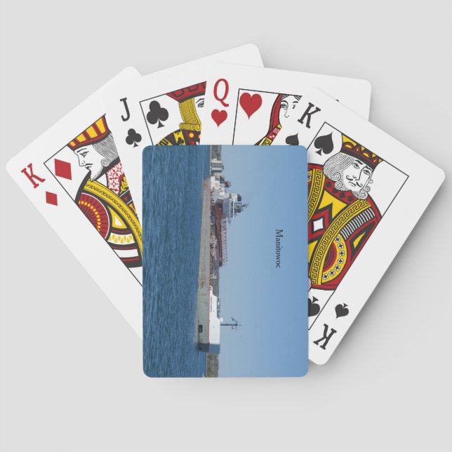 Manitowoc-spelkort Casinokort (Baksidan)