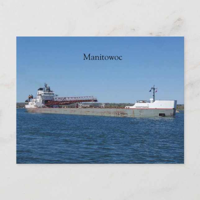 Manitowoc-vykort Vykort (Framsida)