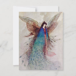 “Månjungfru” sagoillustration av Warwick Goble Vykort