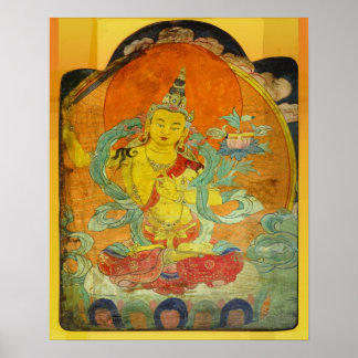Manjushri Bodhisattva of Wisdom Poster