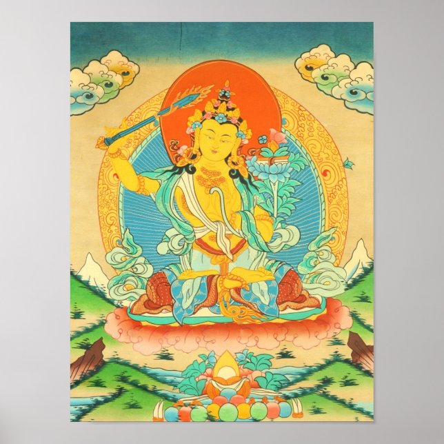 Manjushri Poster (Framsidan)