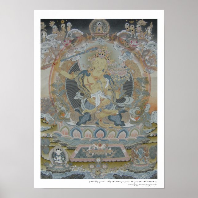 Manjushri Poster (Framsidan)