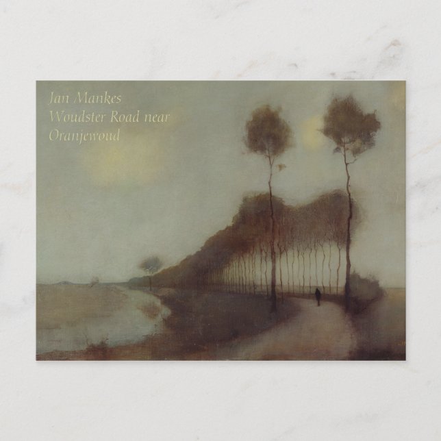 Mankes Woudster Road Oranjewoud C0688 Postcard Vykort (Framsida)